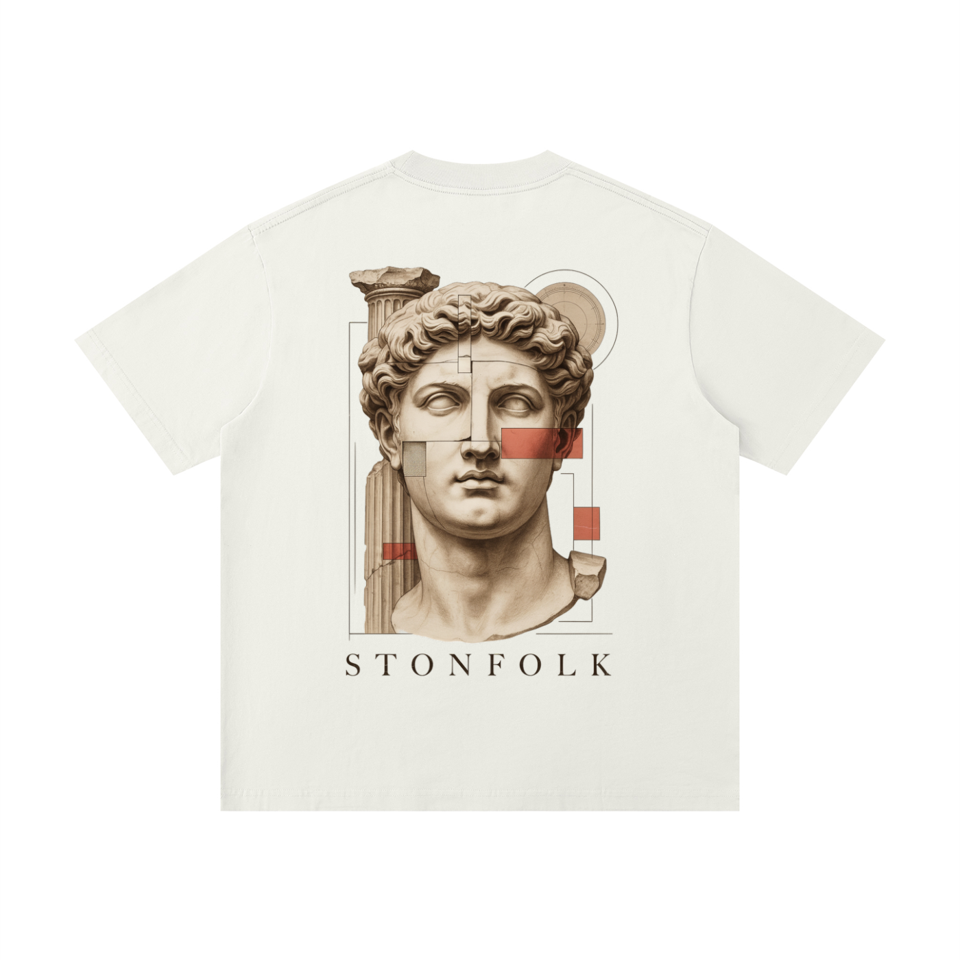 Sculpted Reality Oversized T-Shirt