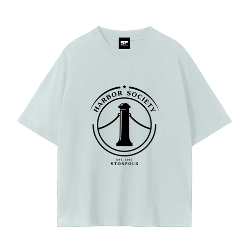 Harbor Society Drop Shoulder Cotton T-Shirt