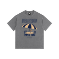 Riviera Afternoon Vintage Washed Oversized T-Shirt