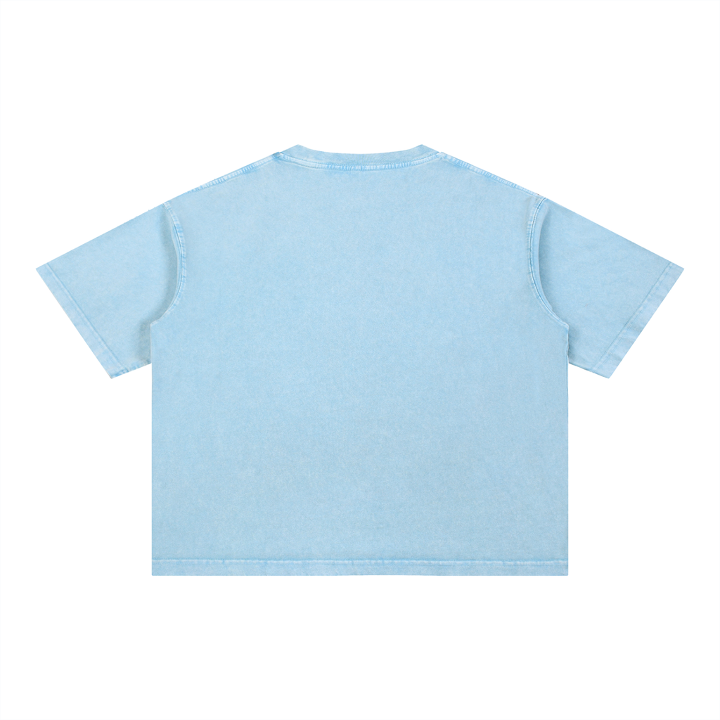 Midnight Atlas Snow Wash Oversized T-Shirt