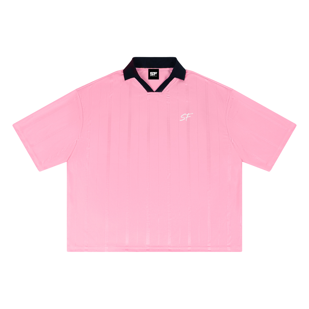 STONFOLK Shadow Stripe Oversized Polo