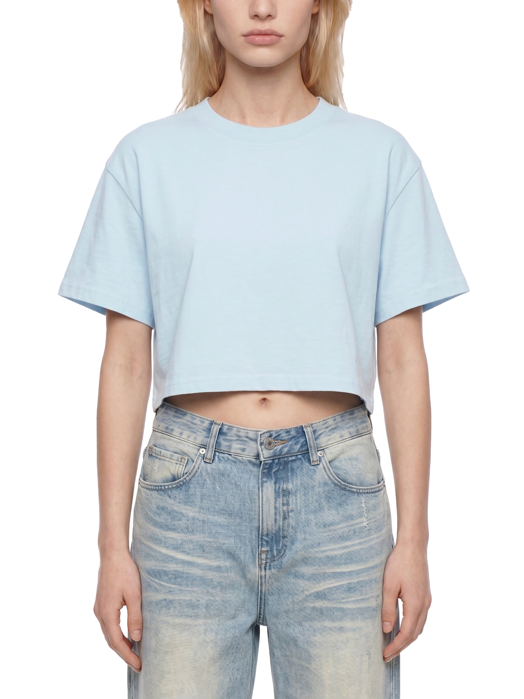 Vintage Harvest Girl Snow Wash Crop Top
